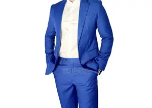 Blue Slim Fit Suit