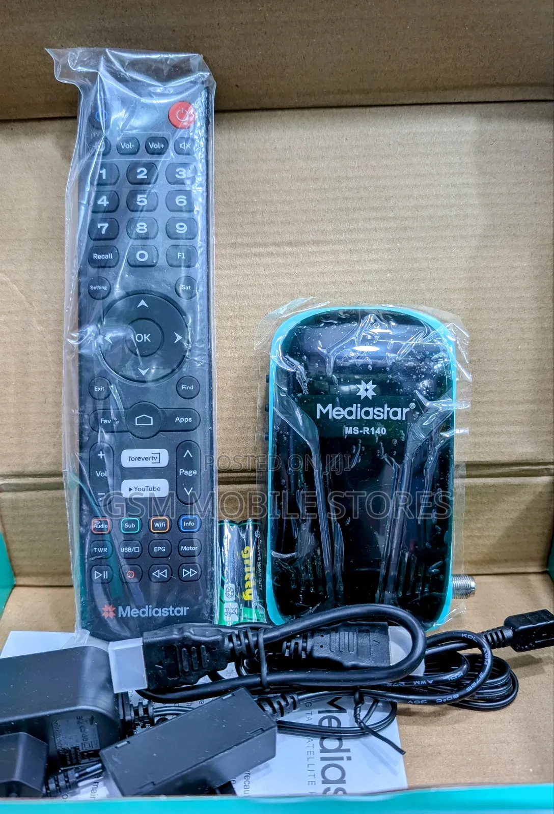 Mediastar R140 8000 Channels Setlite Decoder Forever Tv