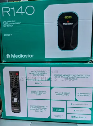 Mediastar R140 8000 Channels Setlite Decoder Forever Tv