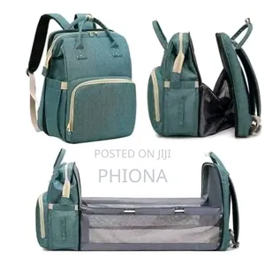Babies Foldable Diaper Bag With Bed and Net