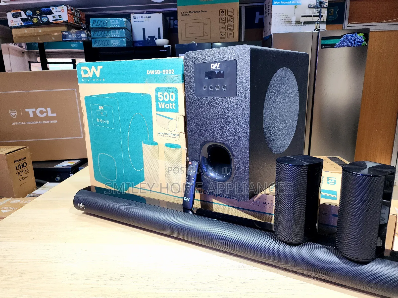 Dw-Sb-5002 Soundbar 500watts 5.1channel