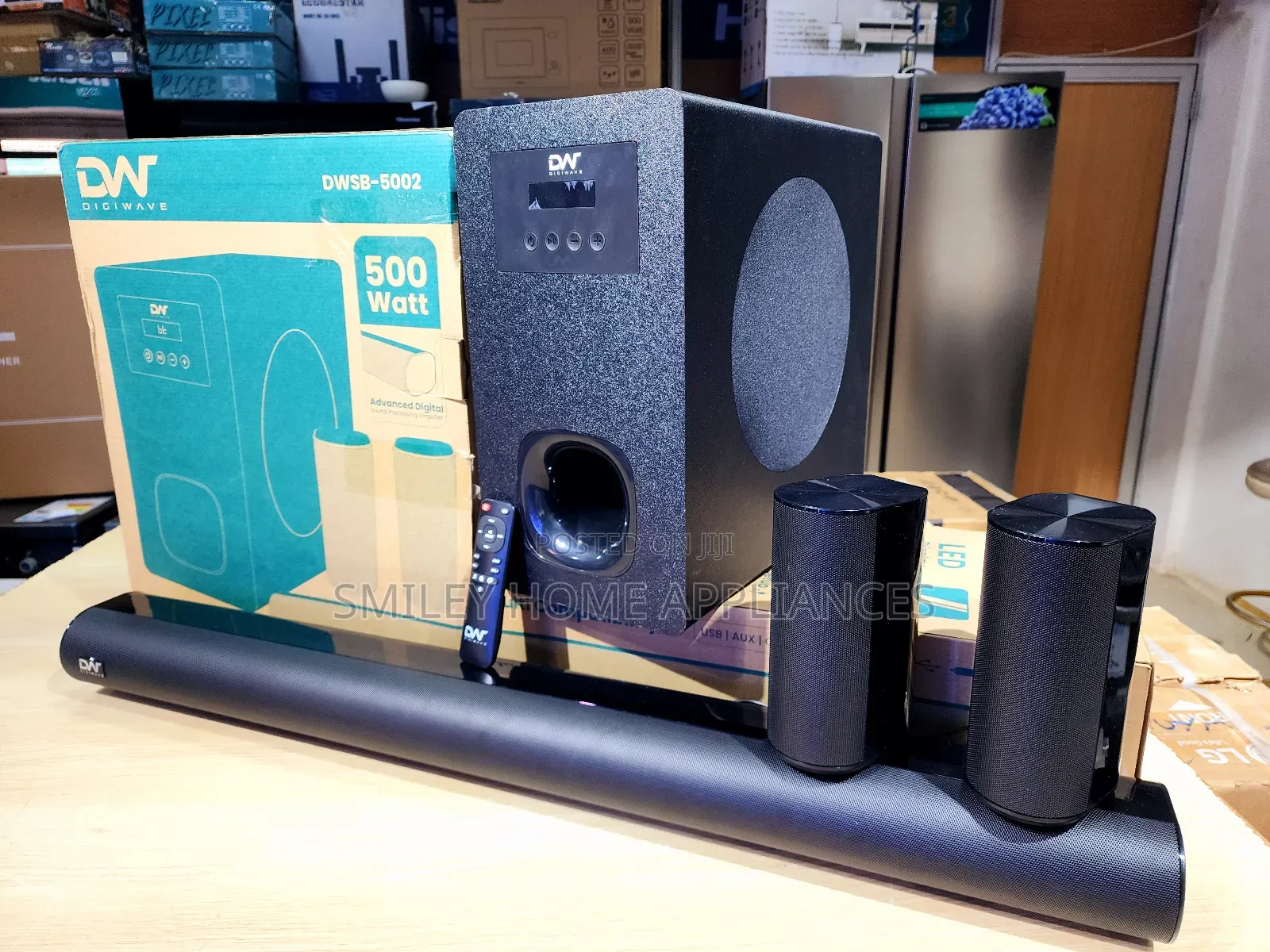 Dw-Sb-5002 Soundbar 500watts 5.1channel