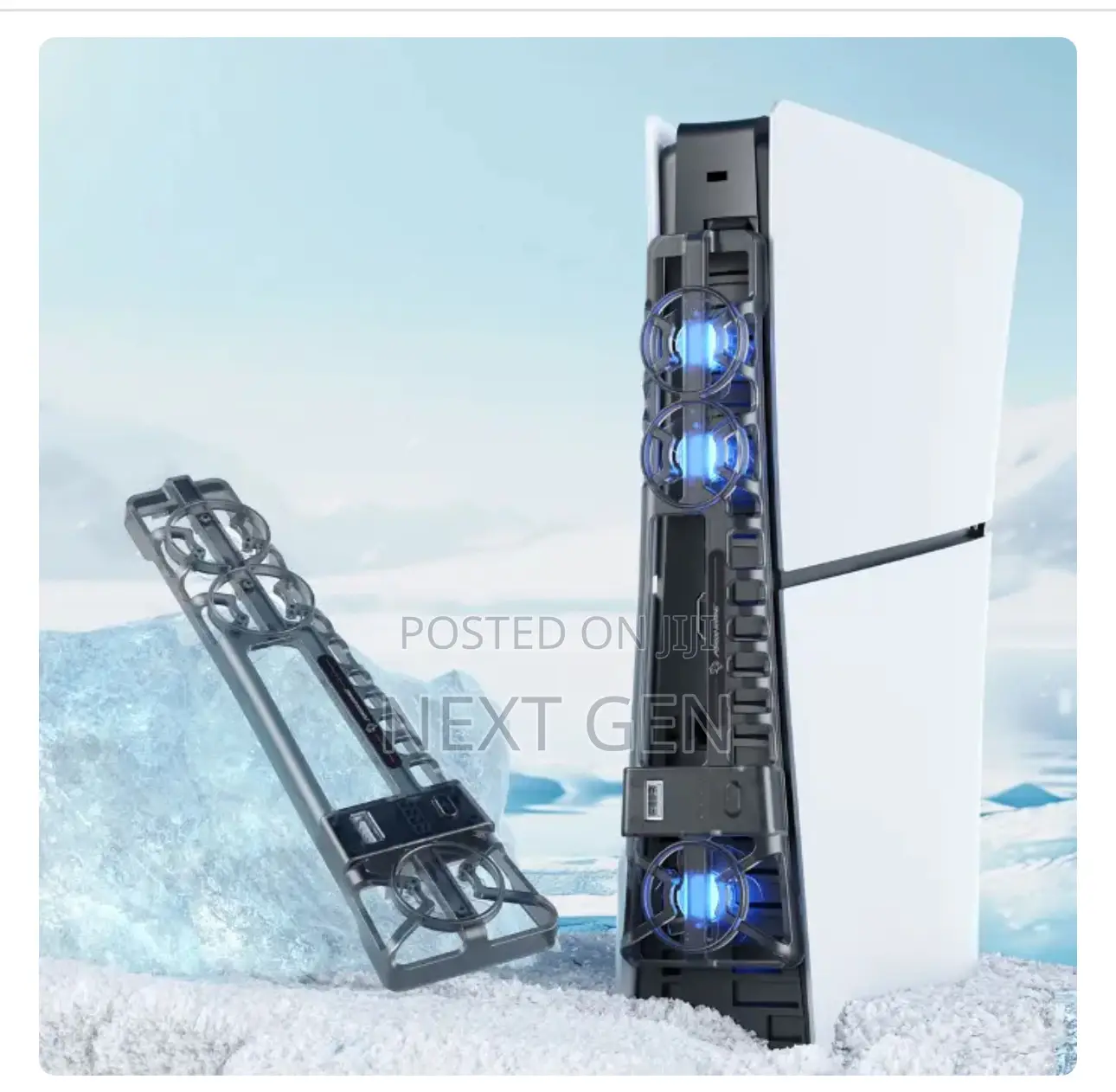 Porodo Gaming Ps5 Slim - Ai Smart Rapid Cooling Fan