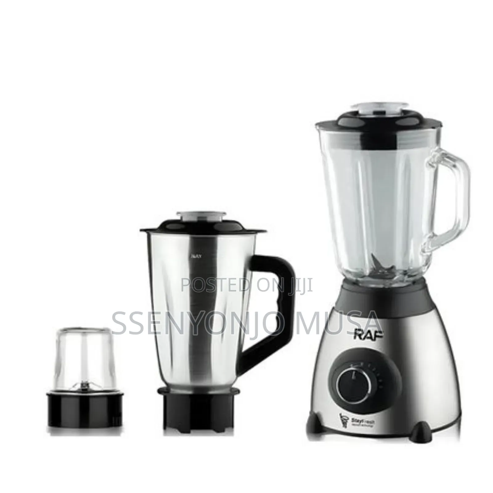 Raf 3-in-1 Electric Blender - R.2871, 1000w, Durable