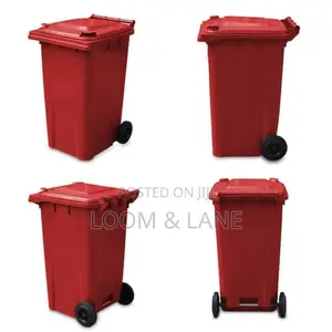 240l Plastic Outdoor Waste Bin With Wheels