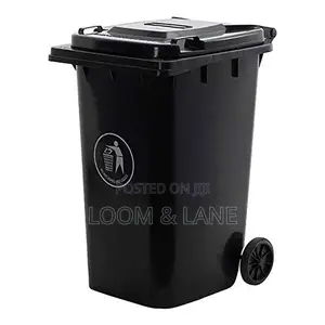 240l Plastic Outdoor Waste Bin With Wheels