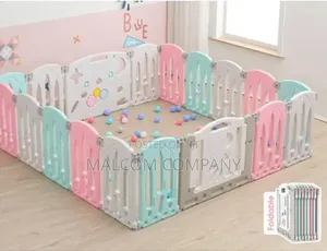 Photo - Children's Fence, Baby Crawling Fence, Indoor Play Park