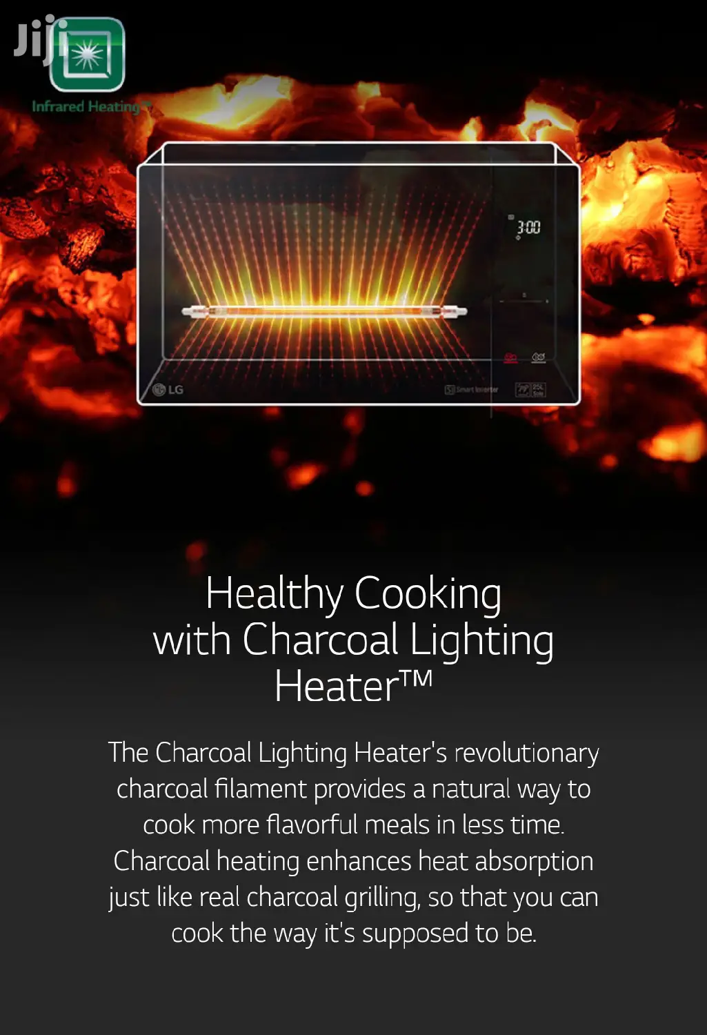 LG 42L Stainless Smart Inverter Microwave