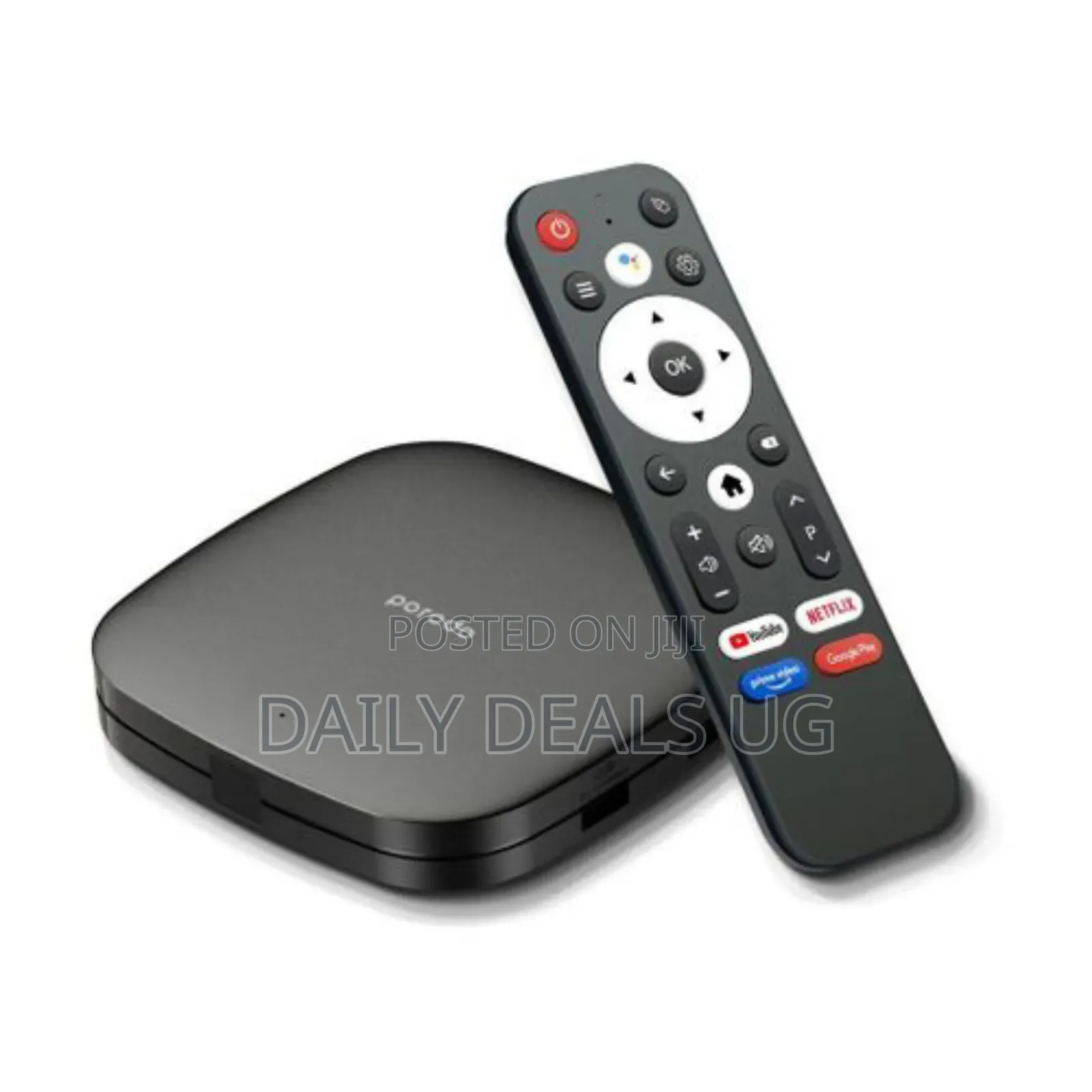 Porodo Android Tv Box 1080p 2gb Ram 8gb Rom Support -