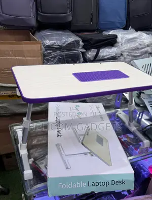 Foldable and Adjustable Laptop Desk