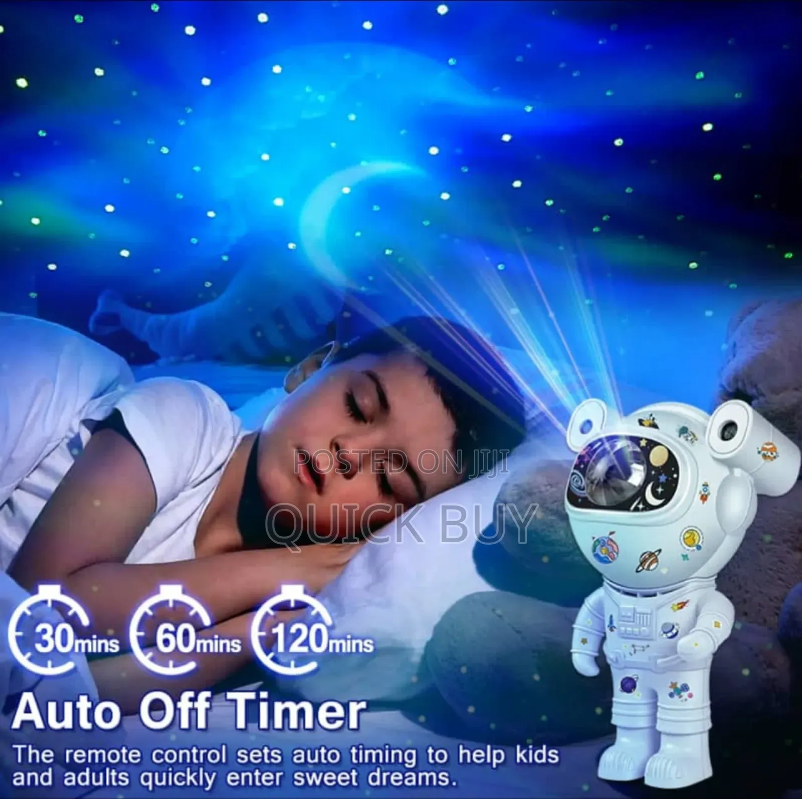 Galaxy Light With Nebula Effects