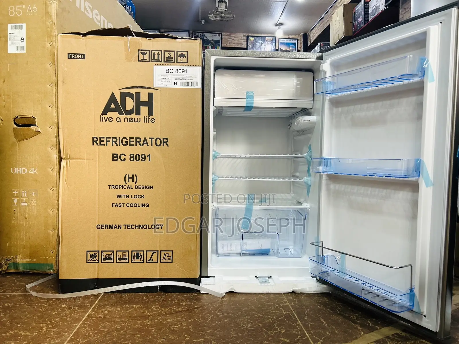 Adh Refrigerator 120l Single Door