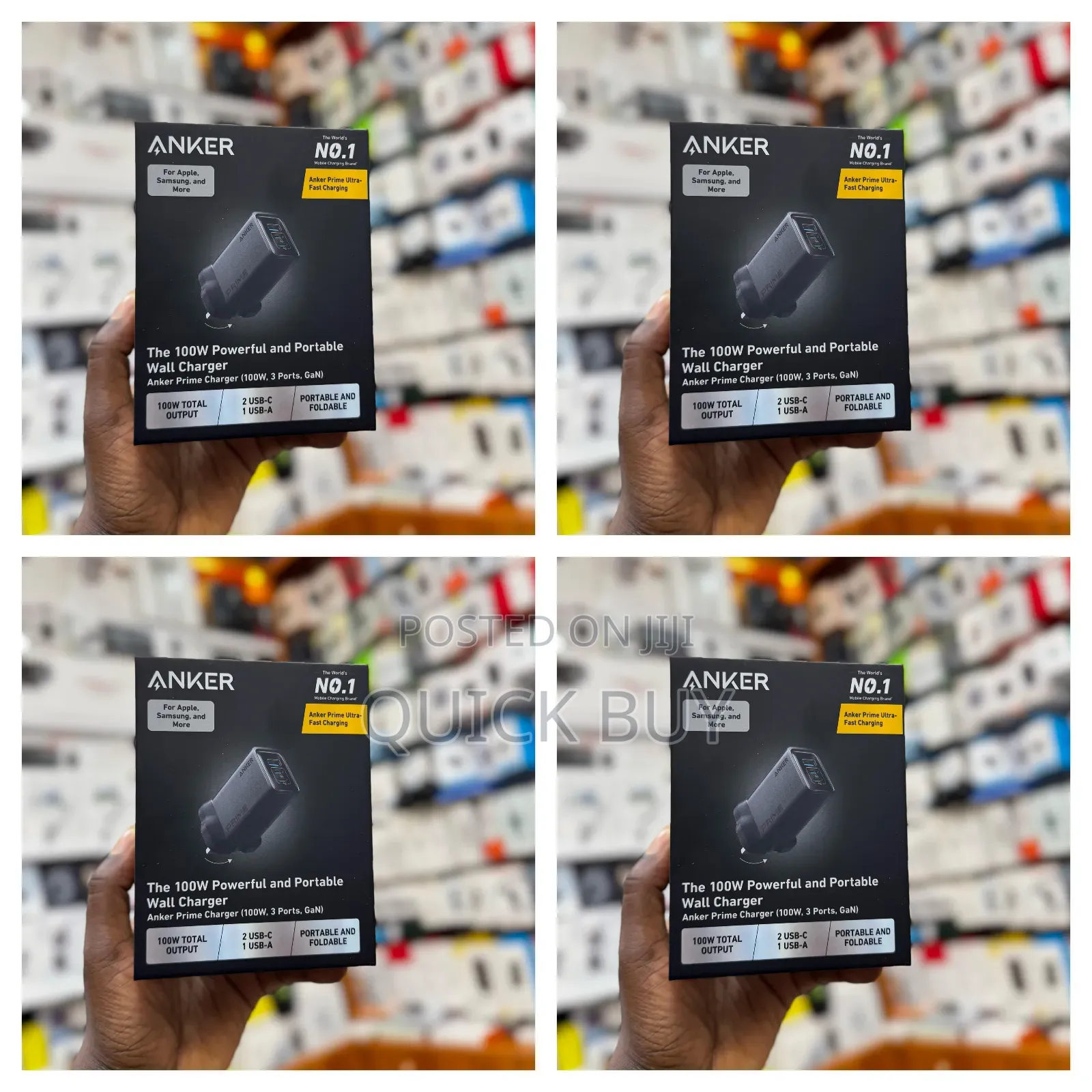 No.1 Anker Powerful Portable Wall Charger