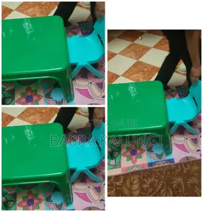 Mukwano Kids Plastic Table and Chair - Light