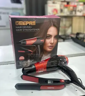 Geepas Hair Dryer + Straightener 2200w