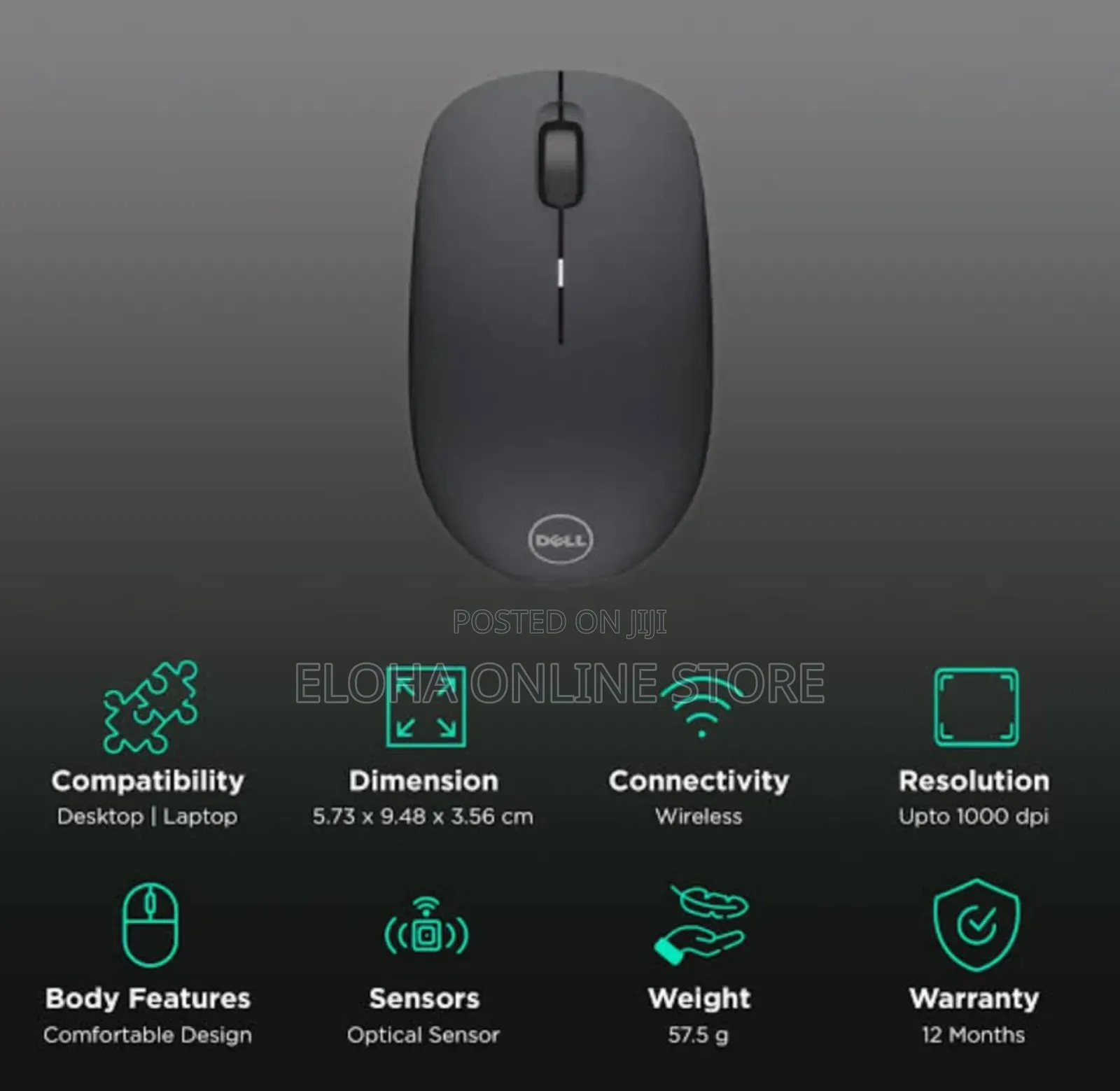 Dell Wm126 Wireless Optical Performance Mouse