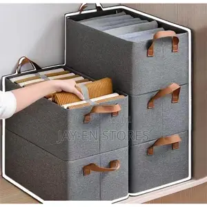 Foldable Closet Organisers With Handle