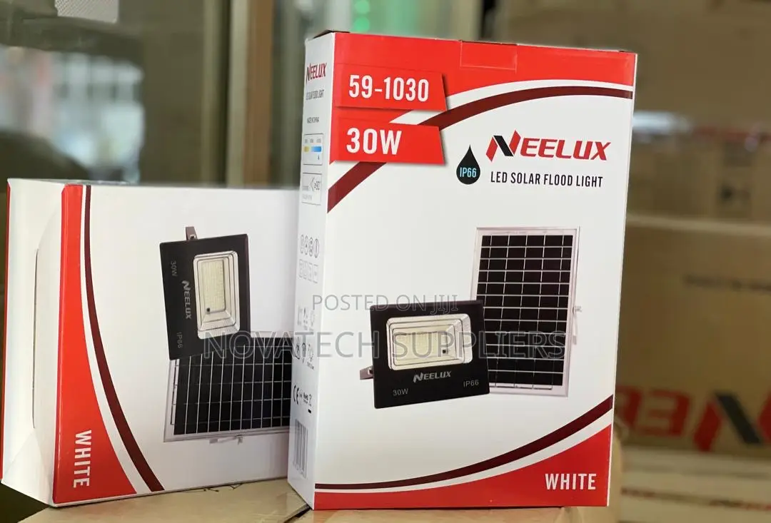 30w Automatic Neelux Led Solar Flood Light Vamx