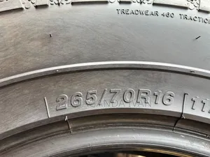 265/70r16 Used Tyres