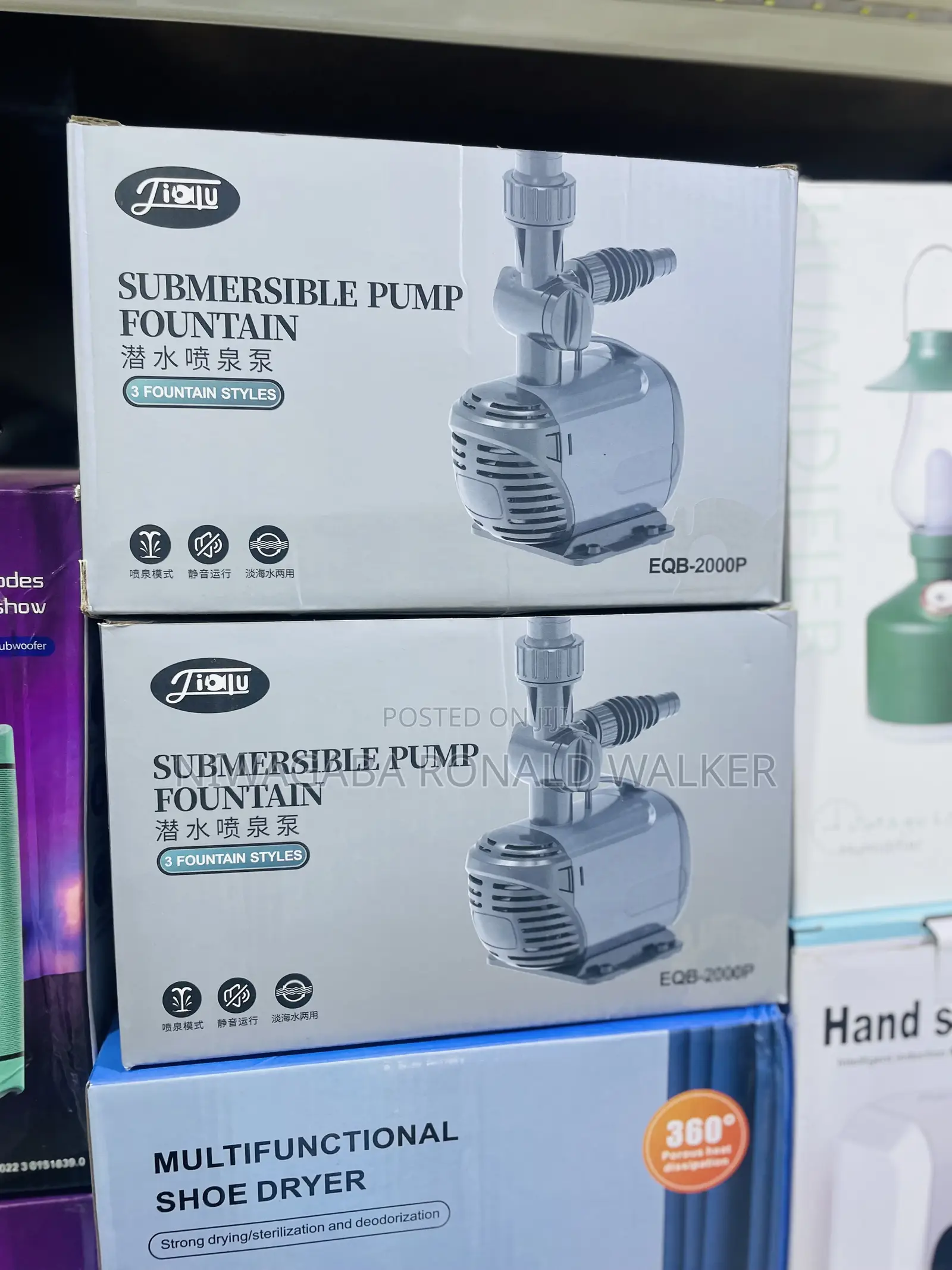 Submersible Fountain Pump