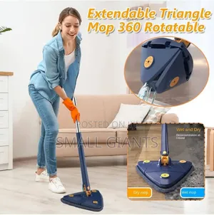360° Triangular Rotatable Cleaning Mop