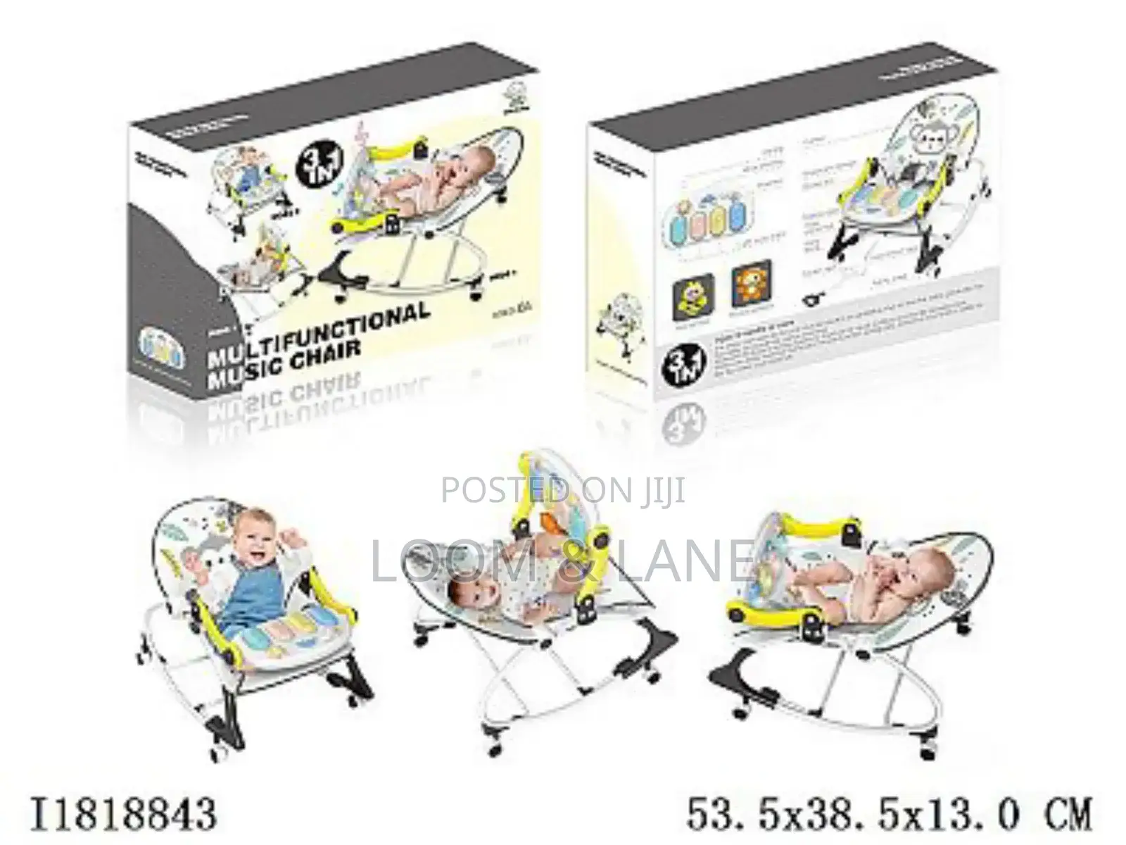 3in1 Multifunction Baby Piano Music Chair
