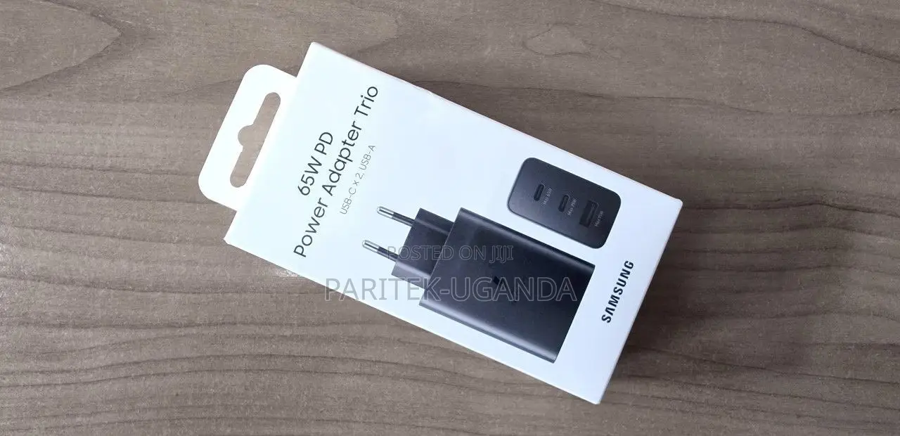 65w Pd Power Adapter/ Charger Trio for Samsung