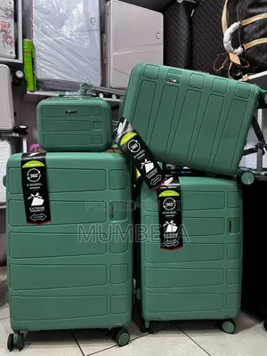 4 Pieces New Simple Designed Large Capacity Suitcases.