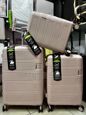 4 Pieces New Simple Designed Large Capacity Suitcases.