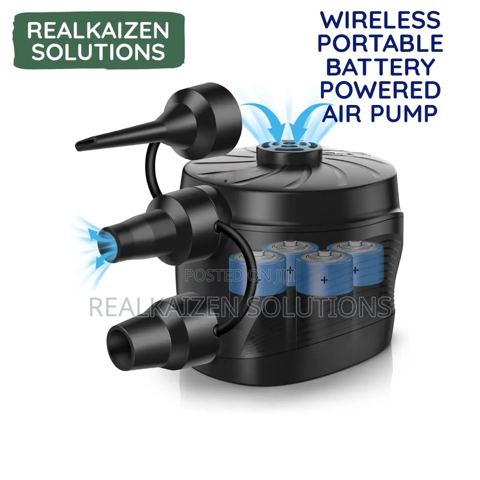 Battery Powered Electric Portable Air Pump 40w