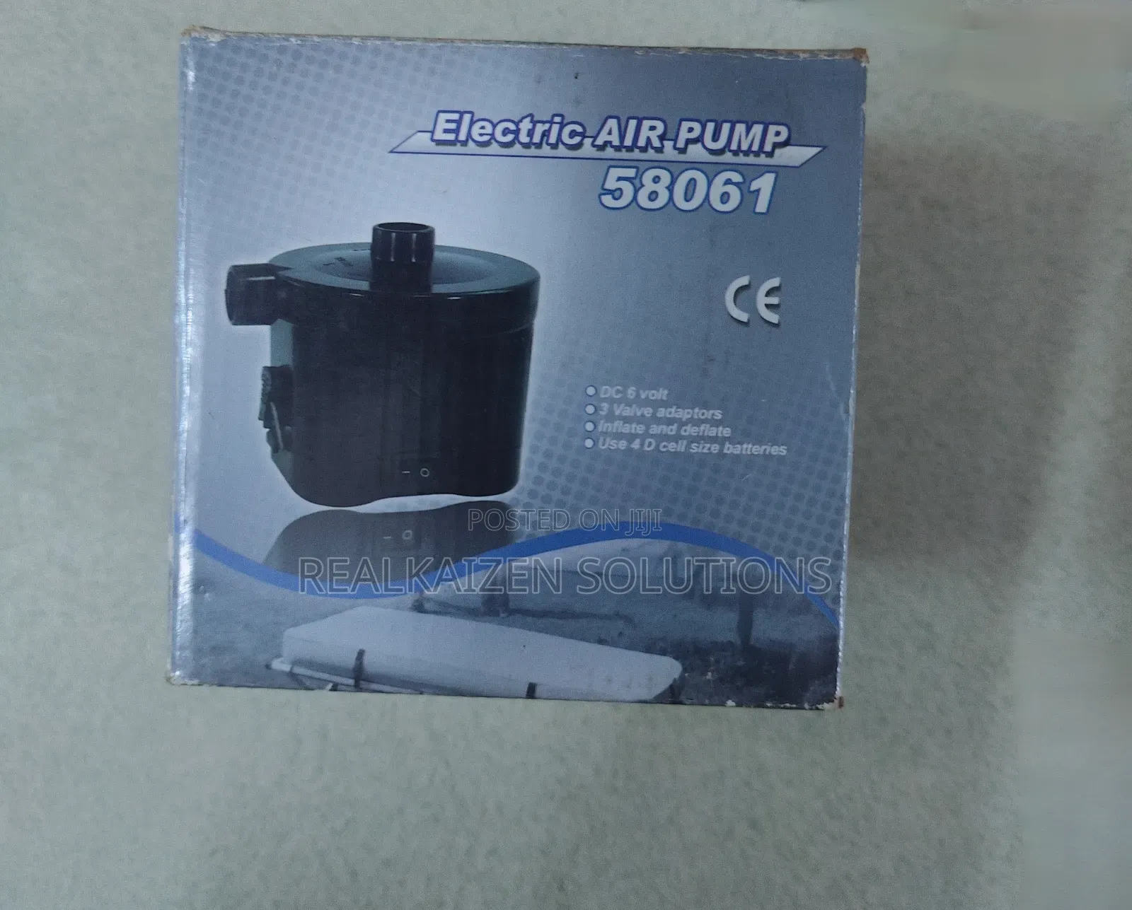 Battery Powered Electric Portable Air Pump 40w