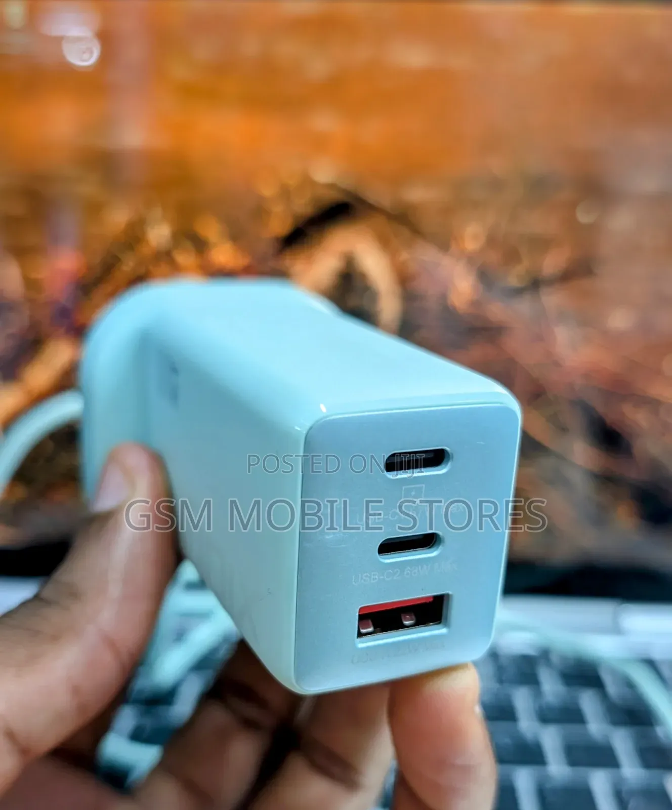 Infinix Gan 68w Fast Chargers With 100w Braided C Cable