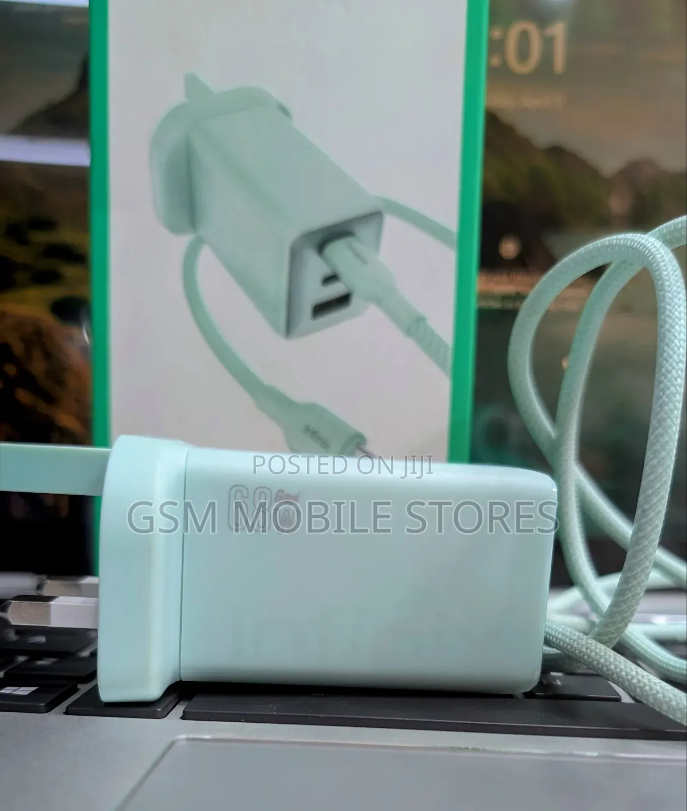 Infinix Gan 68w Fast Chargers With 100w Braided C Cable