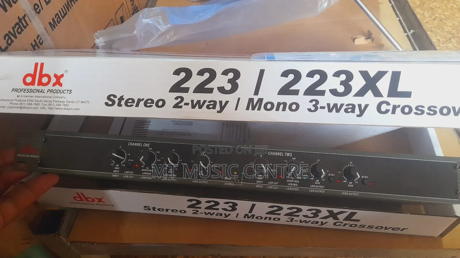 Crossover 223/223xl Stero 2-Way Mono 3-Way Crossover