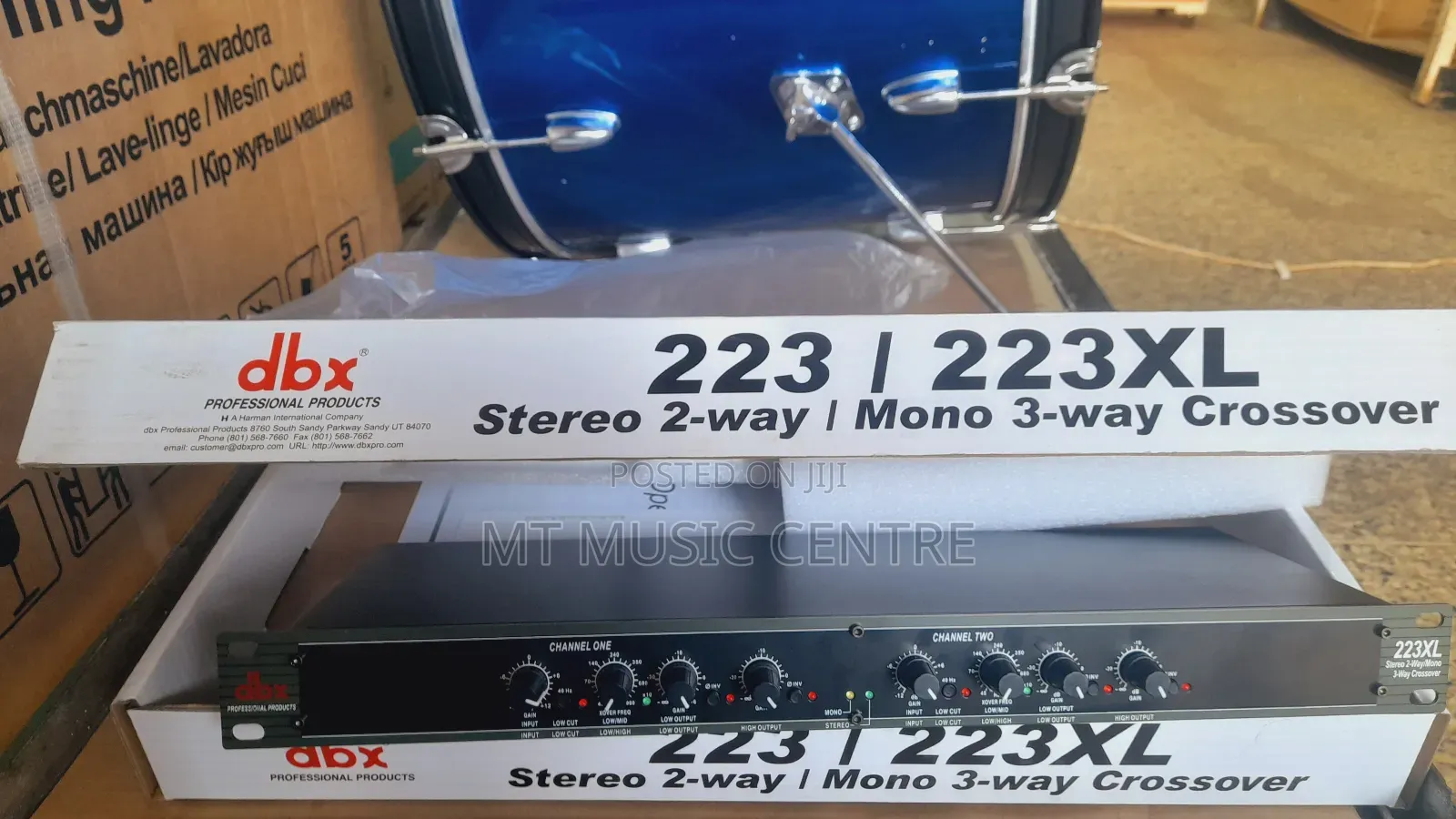 Crossover 223/223xl Stero 2-Way Mono 3-Way Crossover