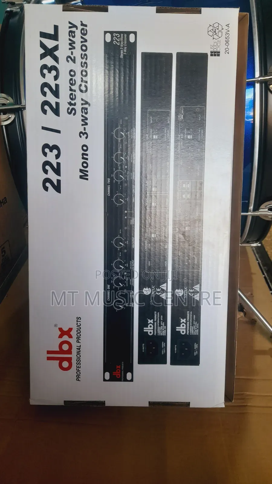 Crossover 223/223xl Stero 2-Way Mono 3-Way Crossover