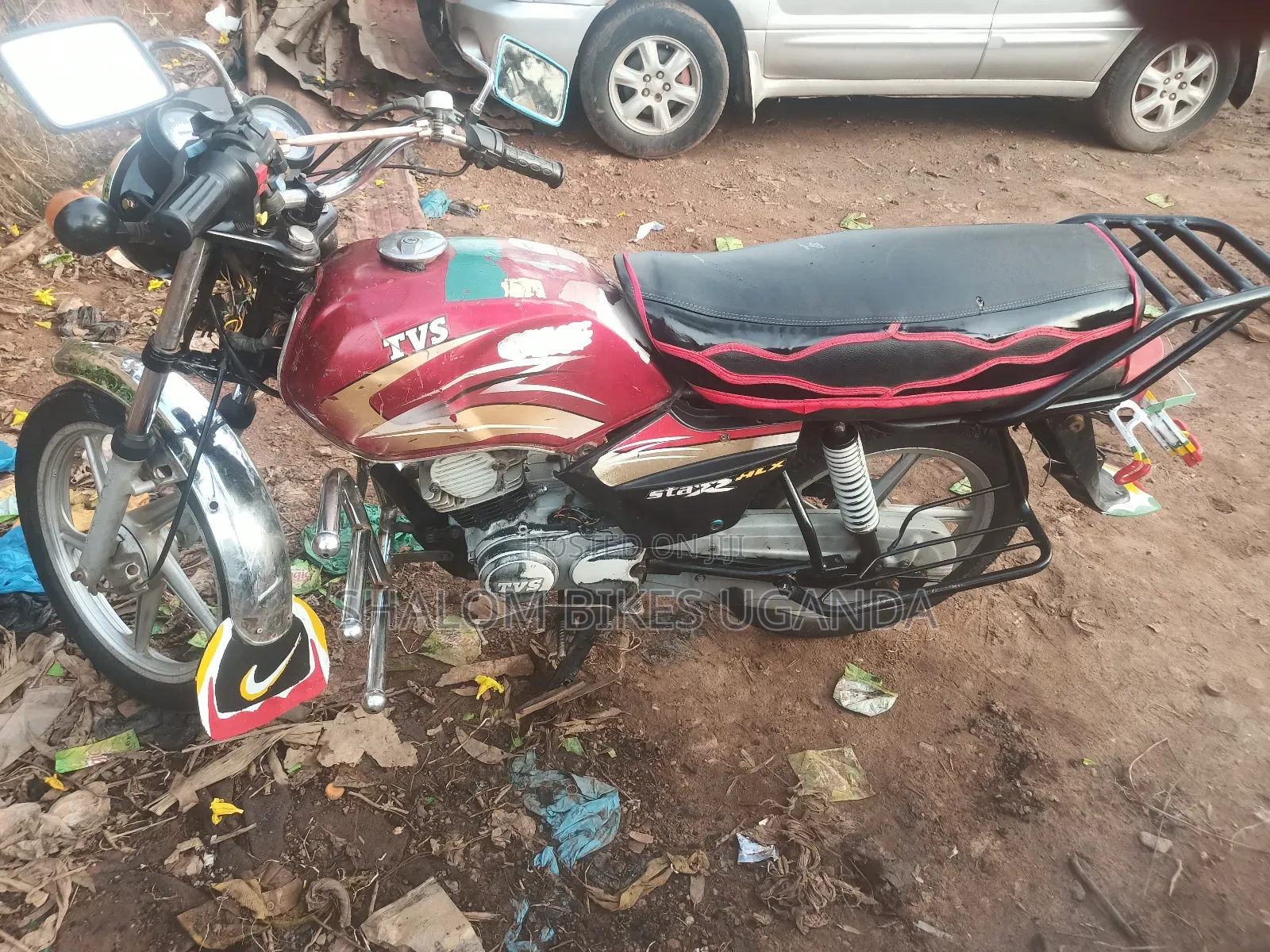 TVS XL 100 2017 Red