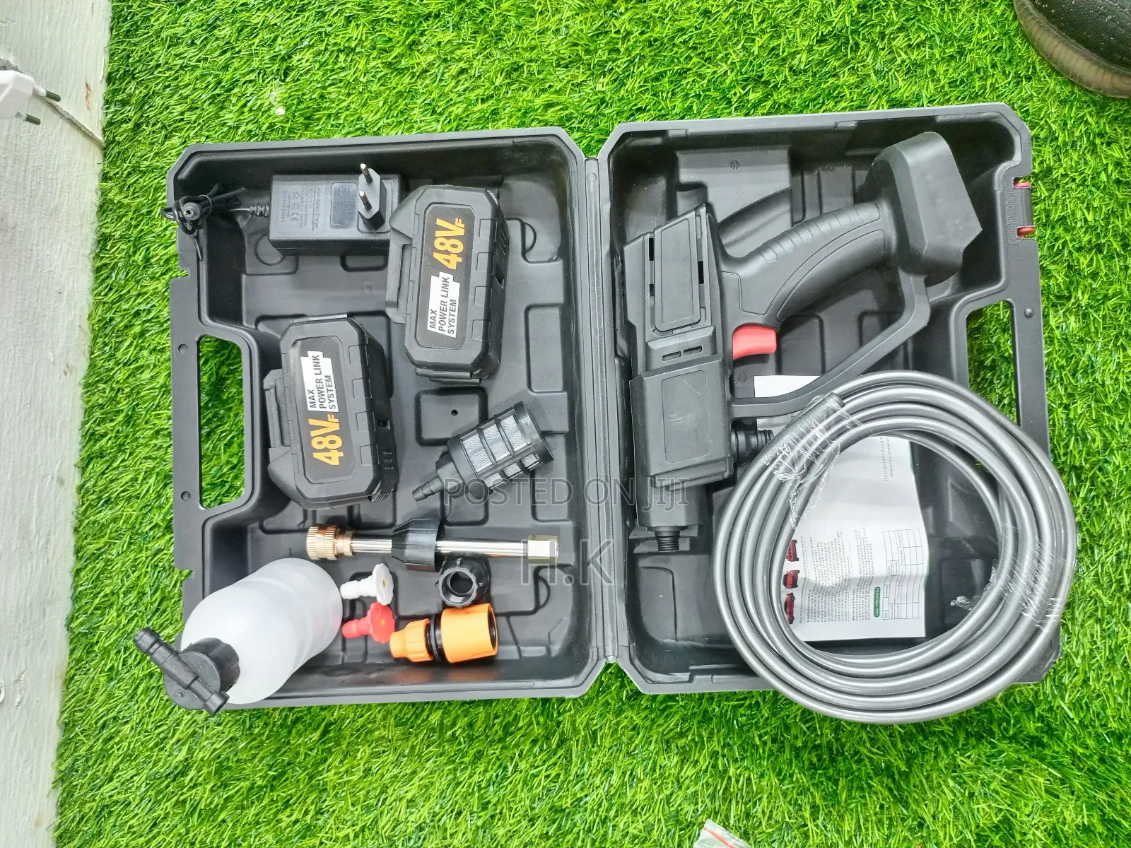 Portable, Cordless High-Pressure Car Washer