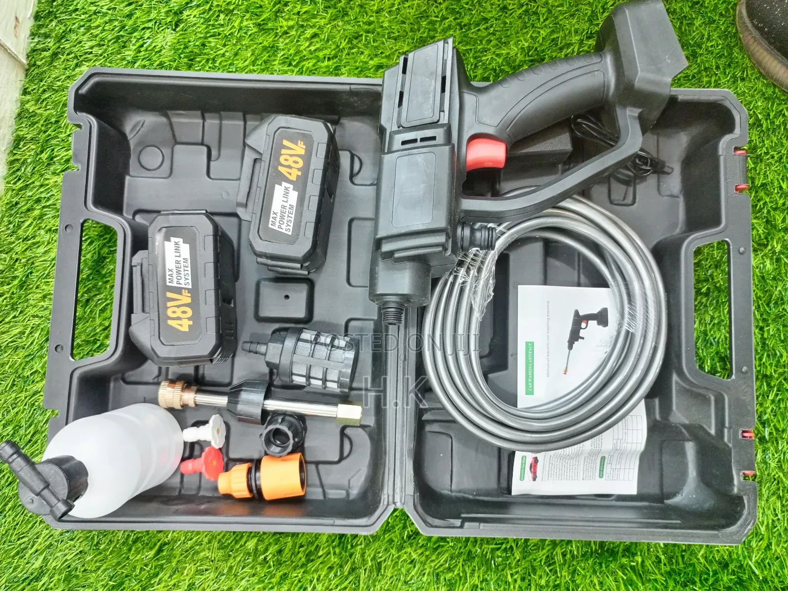 Portable, Cordless High-Pressure Car Washer