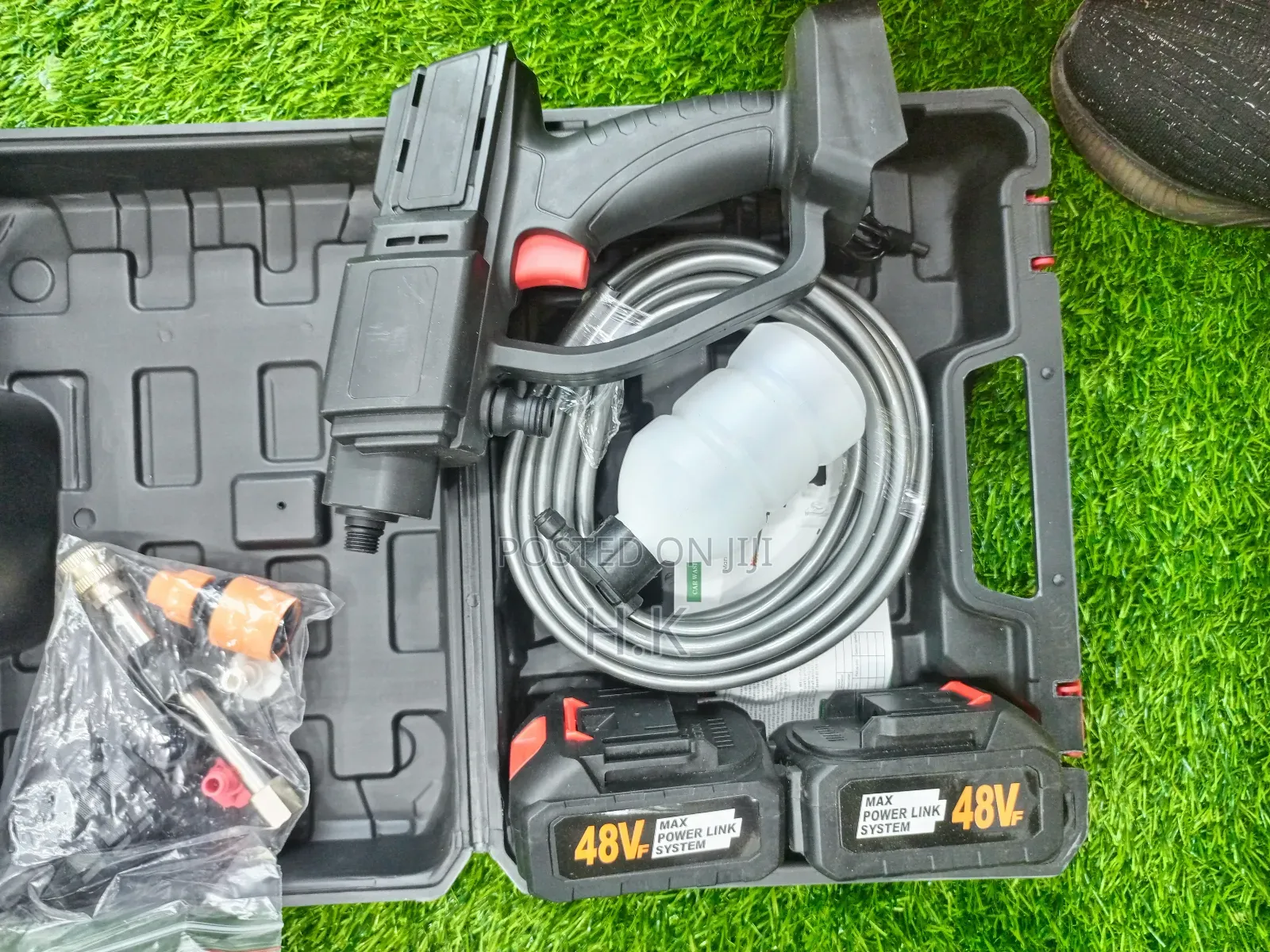 Portable, Cordless High-Pressure Car Washer