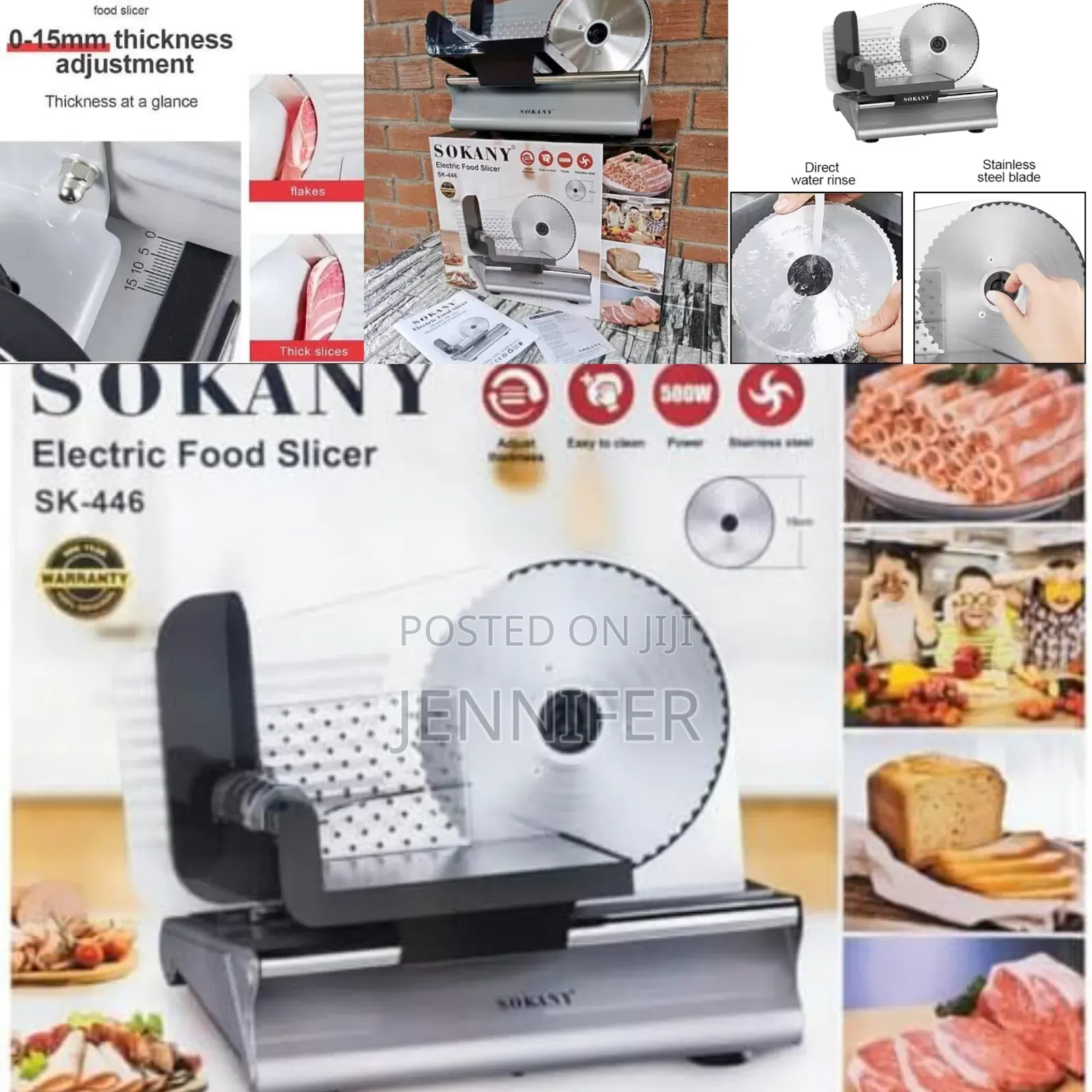 Sokany Electric Vegetable Food Slicer Machine