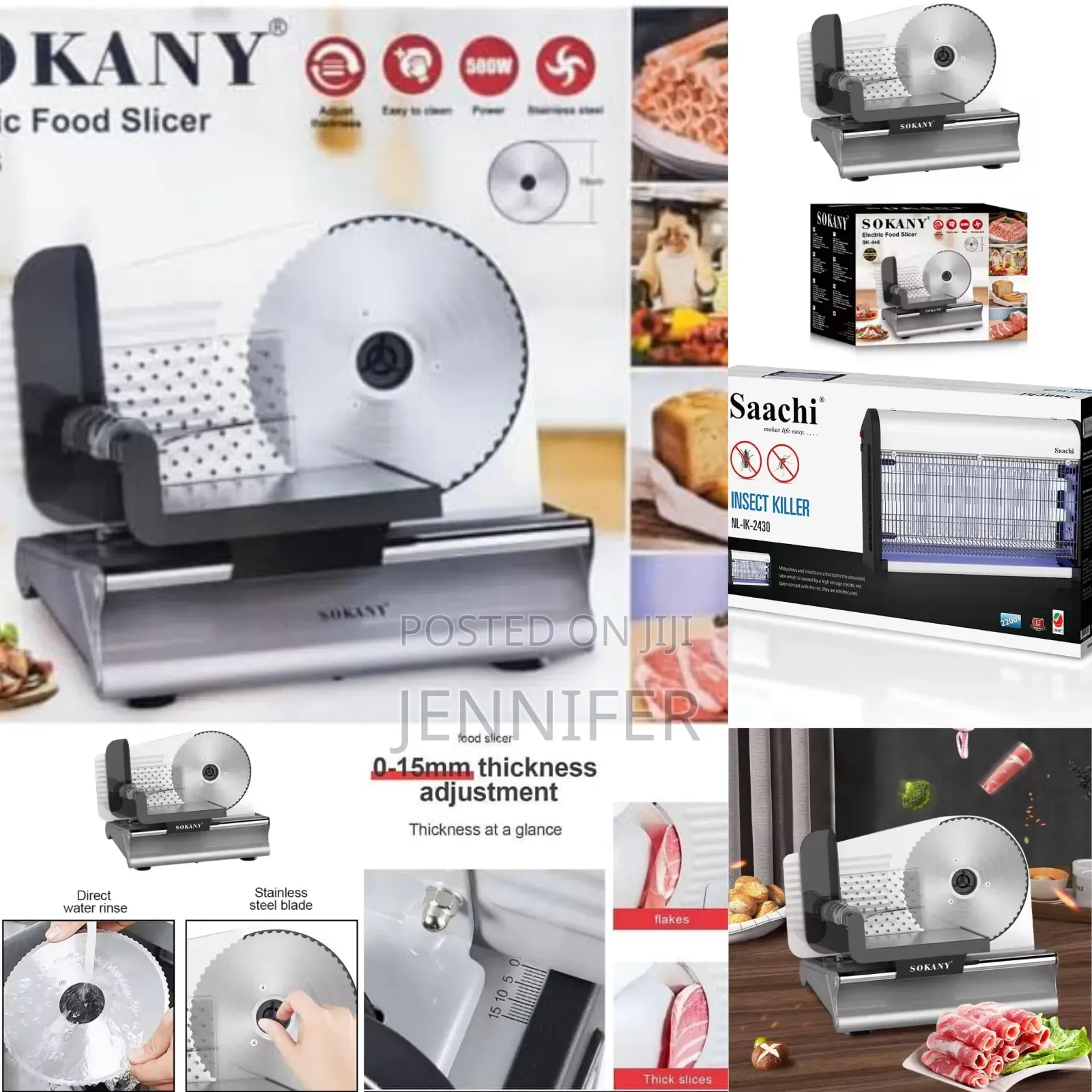 Sokany Electric Vegetable Food Slicer Machine