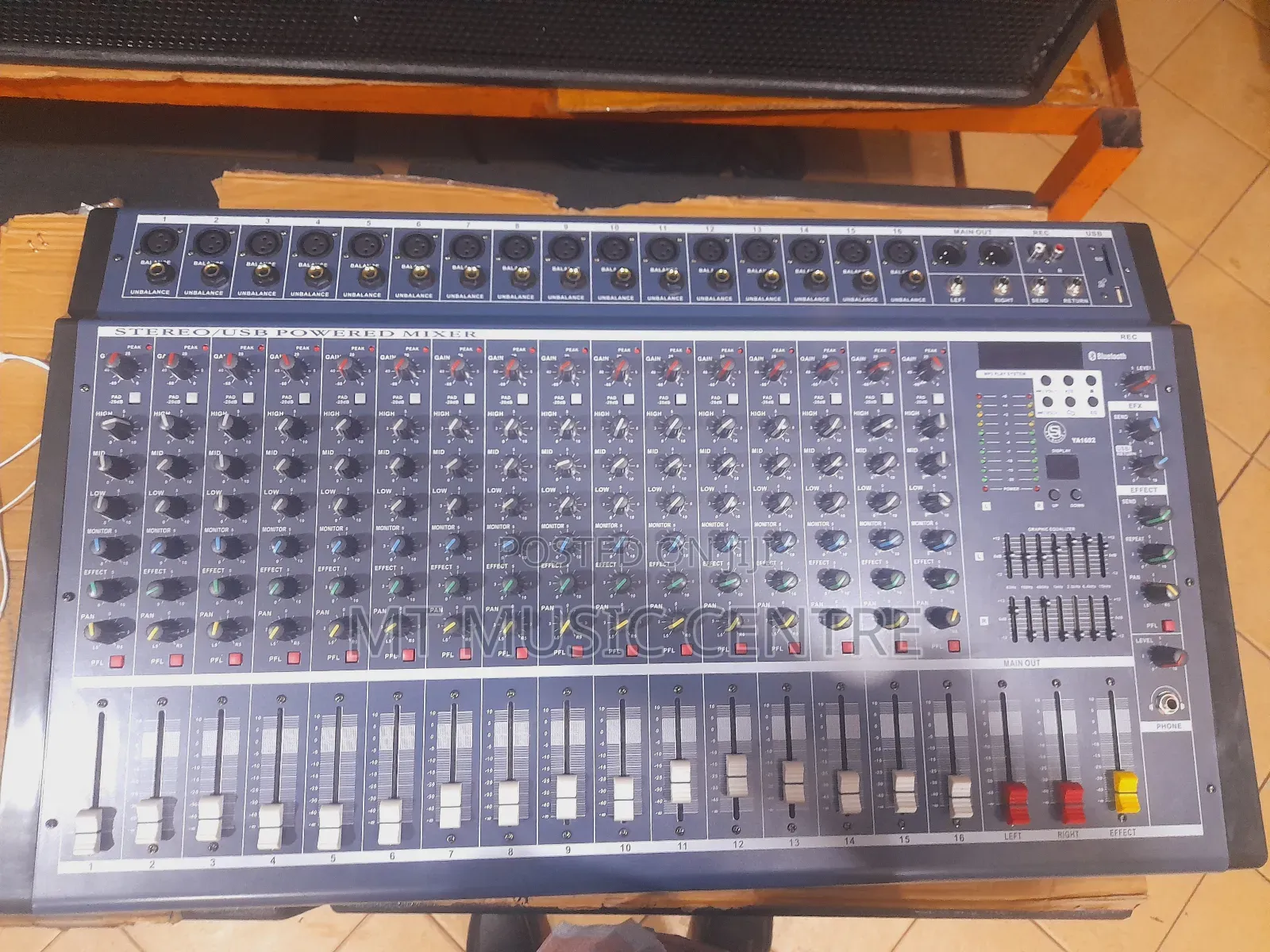 16 Channel Amplifier Mixer