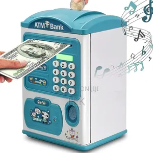 Photo - Lovely Safe Saving Box Fingerprint Piggy Bank