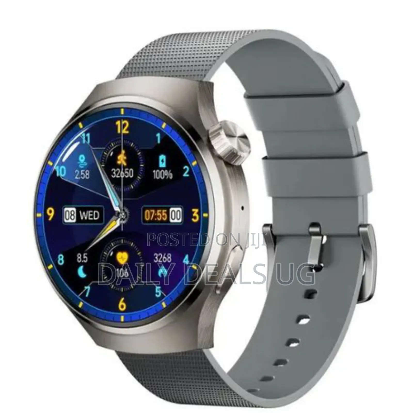 Porodo Sfera Smart Watch 1.43" Amoled Full Touch Screen -
