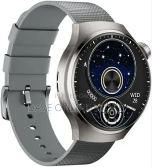 Porodo Sfera Amoled Smart Watch for Men, 1.43" (Silver)