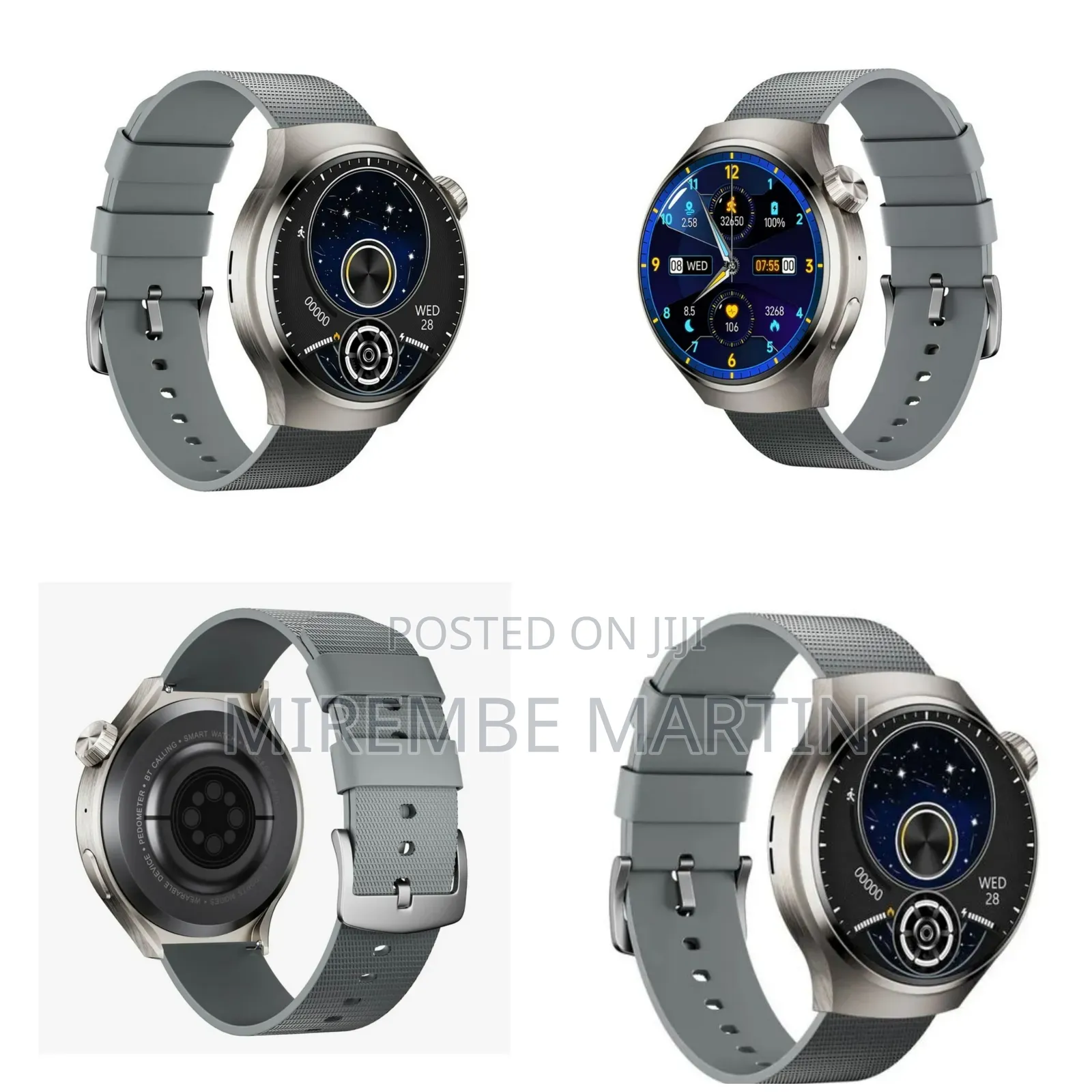 Porodo Smart Watch Sfera Amoled Smartwatch