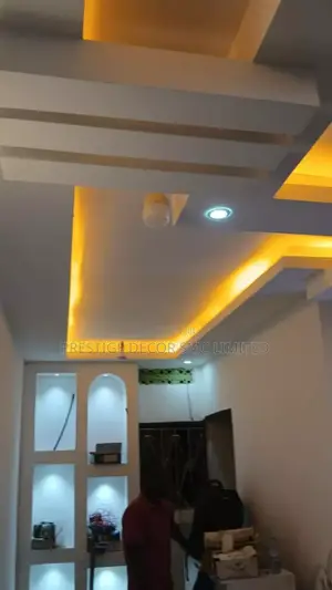 Iconic Gypsum Ceiling Made in Kawempe