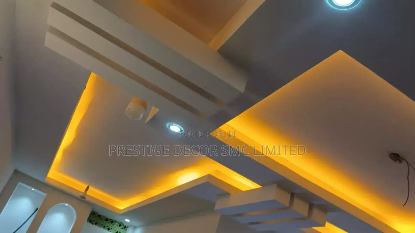 Iconic Gypsum Ceiling Made in Kawempe