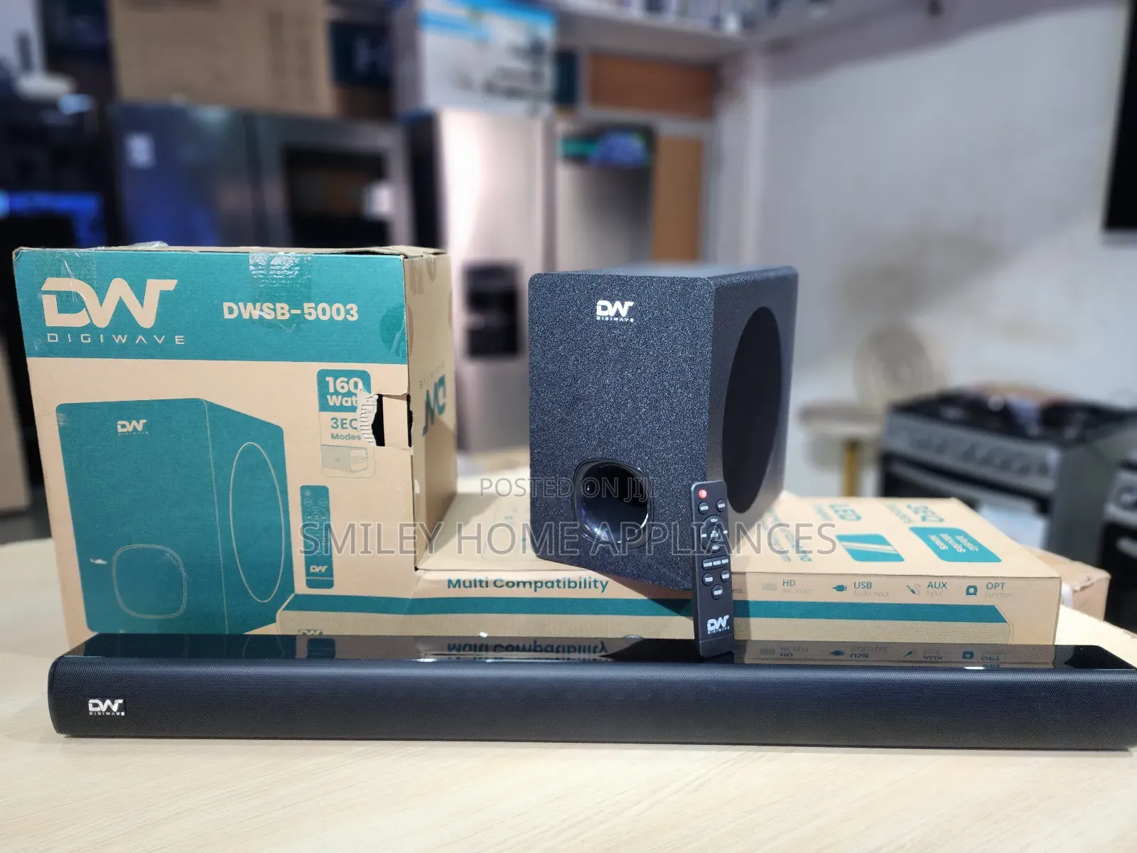 Dw 160watts Soundbar 2.1channel